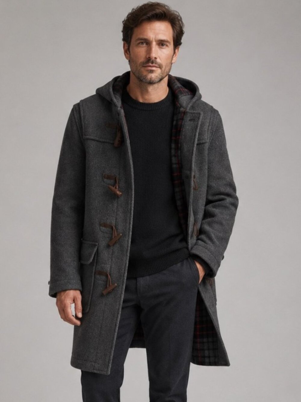 Vintage 90s Gloverall Duffel Coat